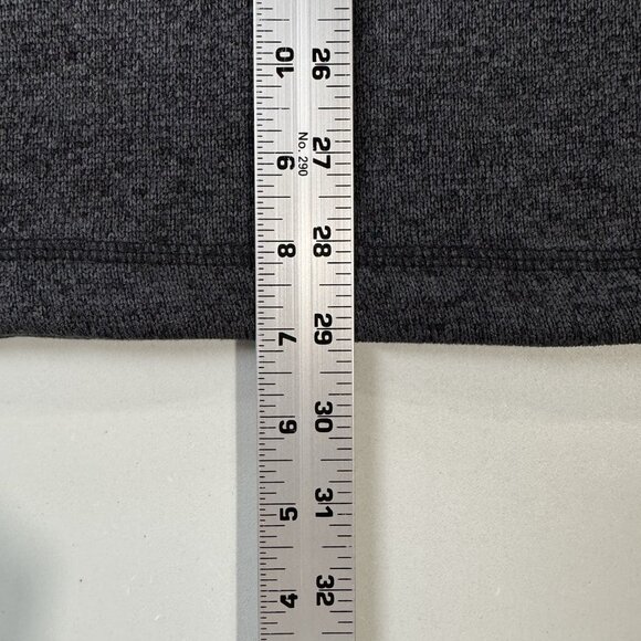 Eddie Bauer Radiator Sweater Mens XXL Grey 1/4 Zip Long Sleeve Fleece Pullover - Picture 8 of 9